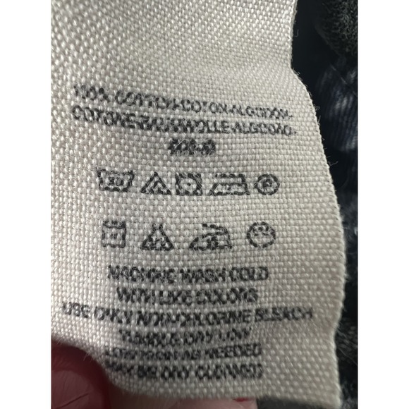 Free People Size M Dark Hooded Knit Denim Jean Jacket - Picture 11 of 15